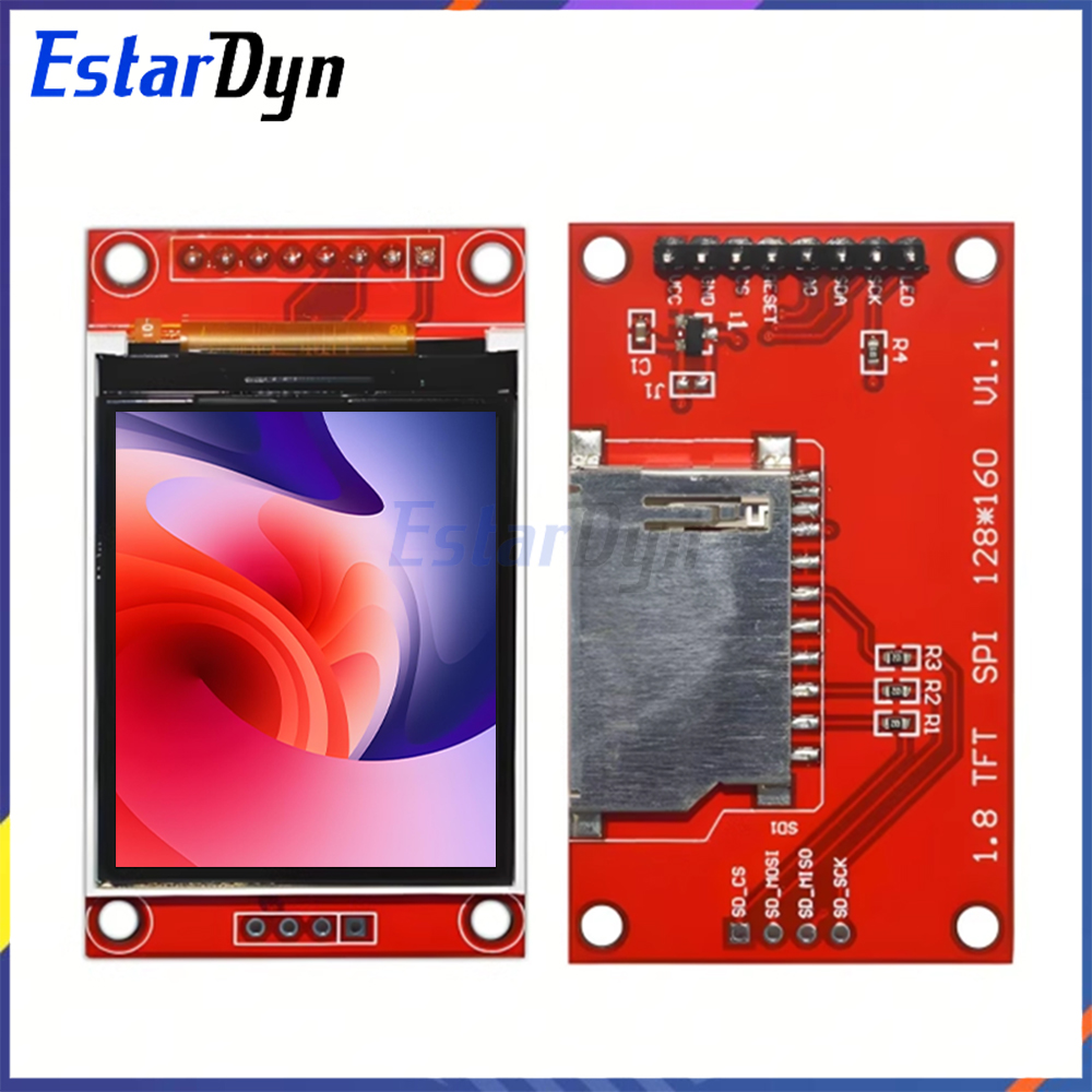 Home Automation Raspberry Pi - จอแสดงผล TFT LCD ขนาด 1.8 นิ้ว