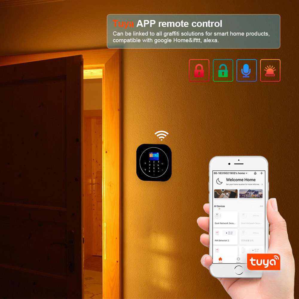 KERUI G12 2G Wifi Wireless Hom - Home Automation Diy บทวิจารณ์และราคา