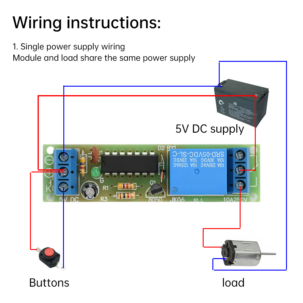 DC 5V Flip-Flop Latch รีเลย์โม - Shelly Relay Module บทวิจารณ์และราคา