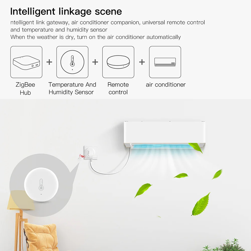 Tuya สมาร์ท Zigbee อุณหภูมิและ - Home Automation Ideas บทวิจารณ์และราคา