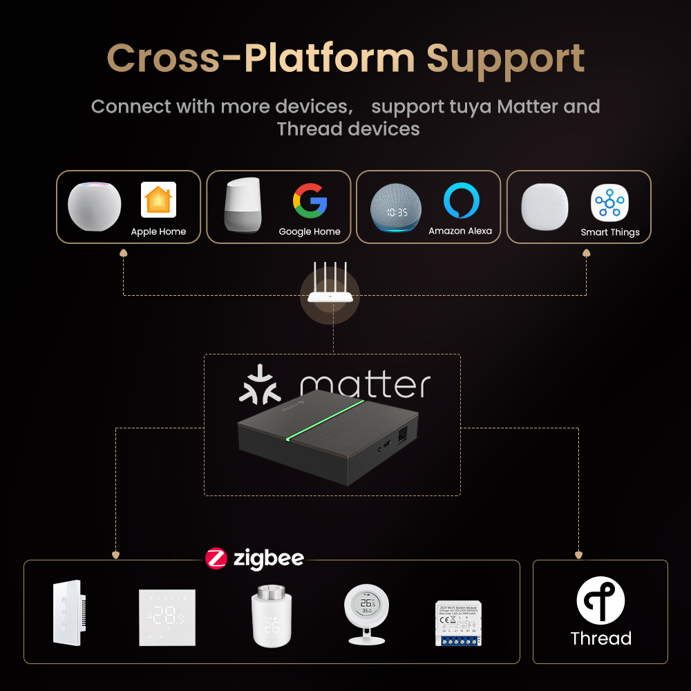AVATTO Matter Smart Wired Gate - Matter Hub Thread บทวิจารณ์และราคา