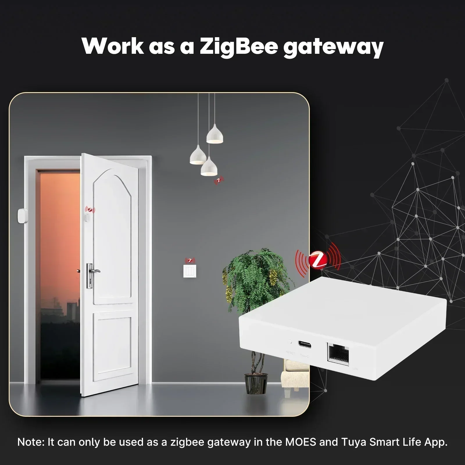 MOES Tuya Zigbee Matter Thread - Matter Hub Thread บทวิจารณ์และราคา