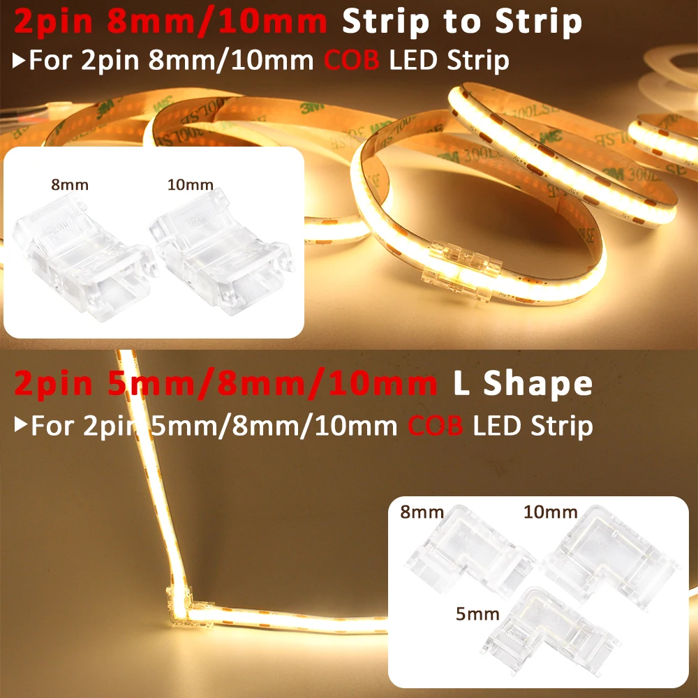 5PCS LED Strip Connector COB S - Rgb Led Matrix 8X8 บทวิจารณ์และราคา