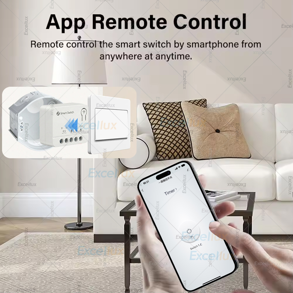 โมดูลสวิตช์อัจฉริยะ ZigBee Min - Home Automation Diy บทวิจารณ์และราคา