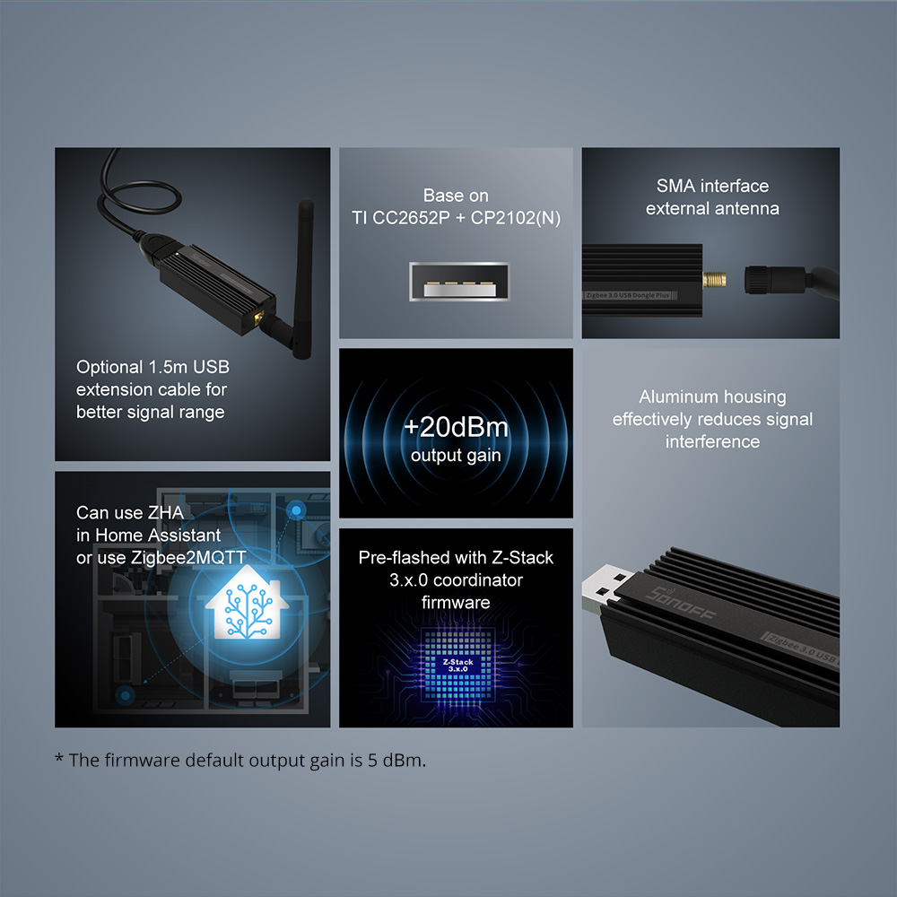 SONOFF Zigbee Gateway 3.0 ZBDo - Matter Hub Thread บทวิจารณ์และราคา