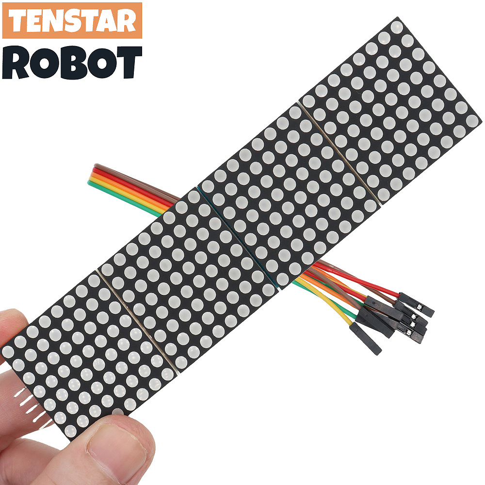 MAX7219 Dot Matrix โมดูลไมโครค - Rgb Led Matrix 8X8 บทวิจารณ์และราคา