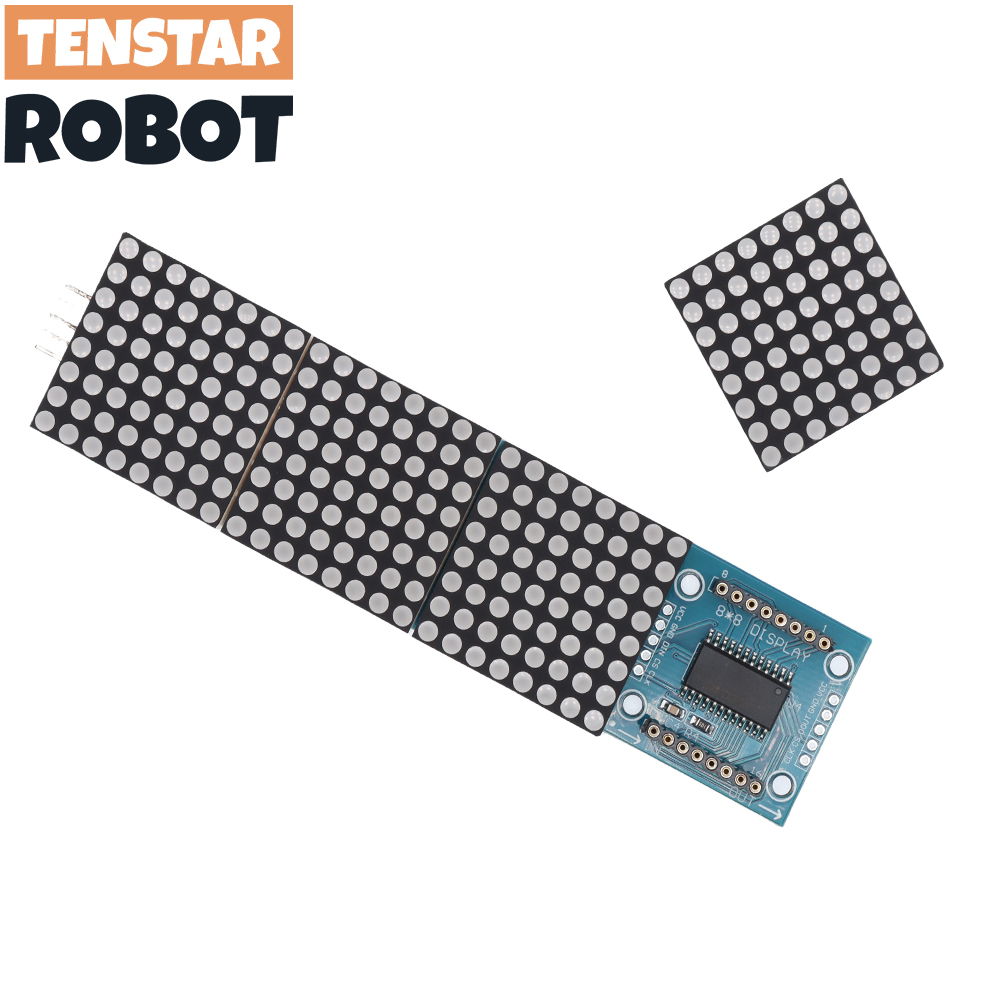 MAX7219 Dot Matrix โมดูลไมโครค - Rgb Led Matrix 8X8 บทวิจารณ์และราคา