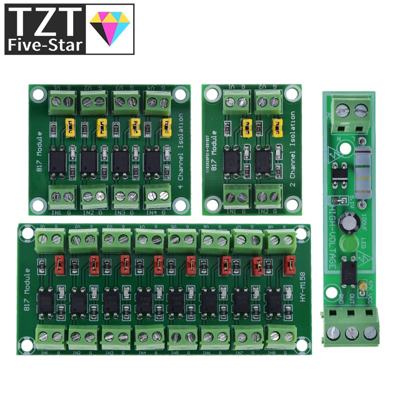 PC817 1 2 4 8 ช่อง OPTOCOUPLER - Relay 8 Channel Board บทวิจารณ์และราคา