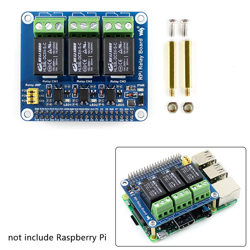 บอร์ดขยายรีเลย์3ช่องสำหรับ Ras - Home Automation Raspberry Pi บทวิจารณ์และราคา