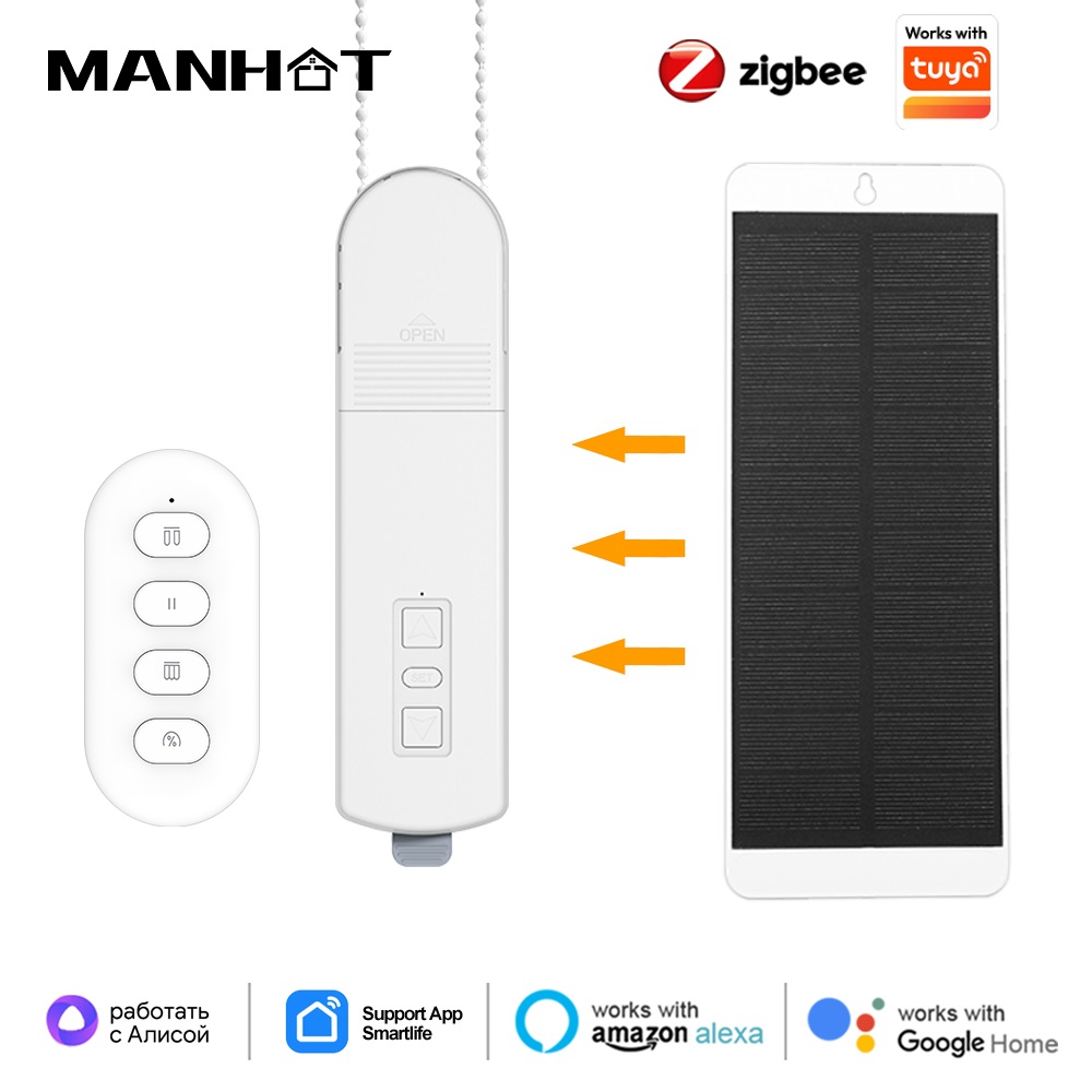 มอเตอร์ม่านอัจฉริยะ Tuya Zigbe - Home Automation Diy บทวิจารณ์และราคา