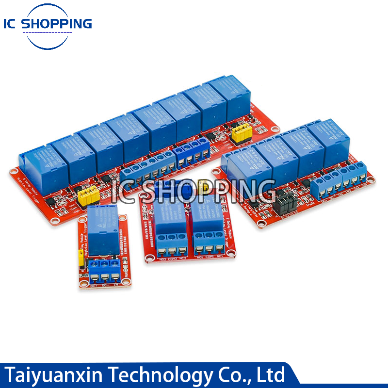 1 2 4 8ช่อง5V 12V รีเลย์โมดูลบ - Relay 8 Channel Board บทวิจารณ์และราคา