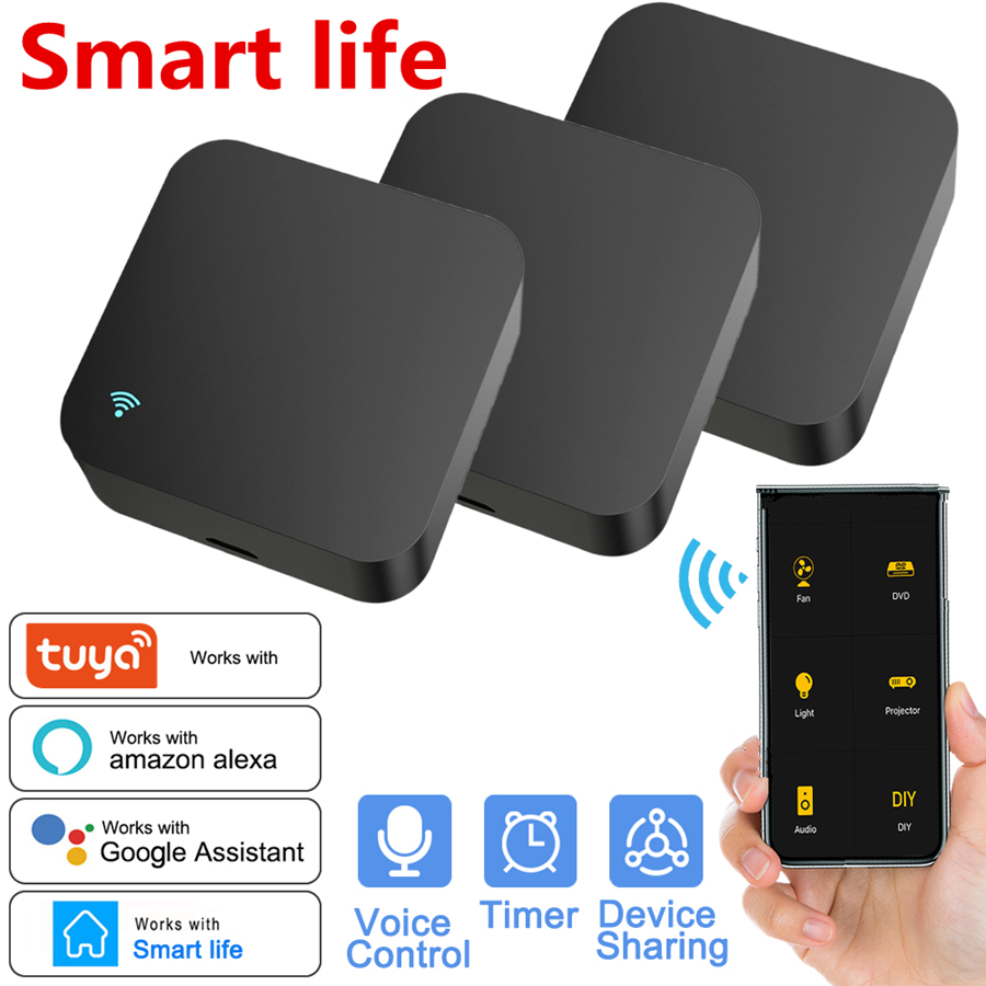 Tuya WiFi IR รีโมทคอนโทรลสําหร - Ir Blaster Universal บทวิจารณ์และราคา
