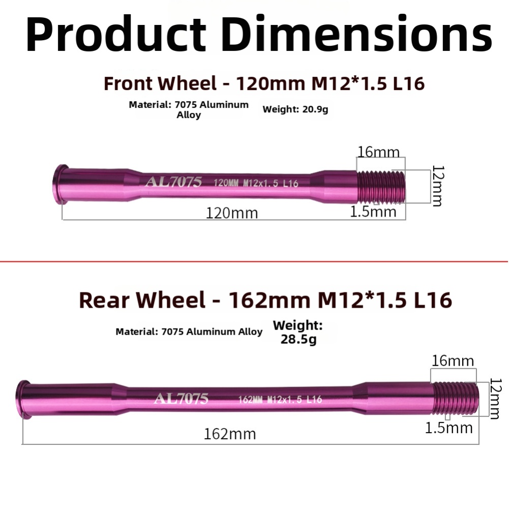 แกนล้อจักรยานแบบเกลียว AD350 3 - Matter Hub Thread บทวิจารณ์และราคา